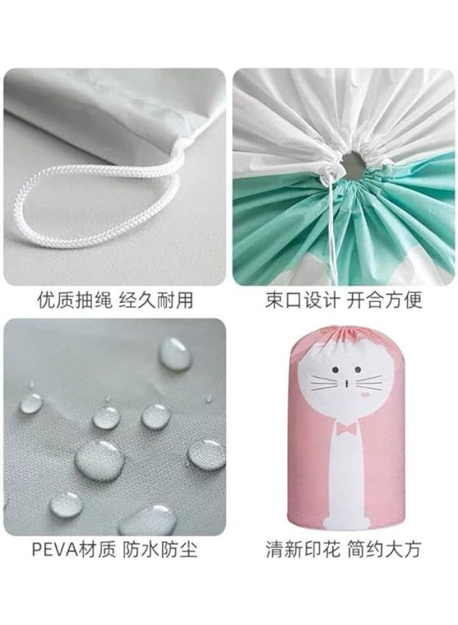 Blanket and bedsheet storage bag, 70 cm width × 85 cm length, diameter 45 cm, made of waterproof ELC material. - Image 2